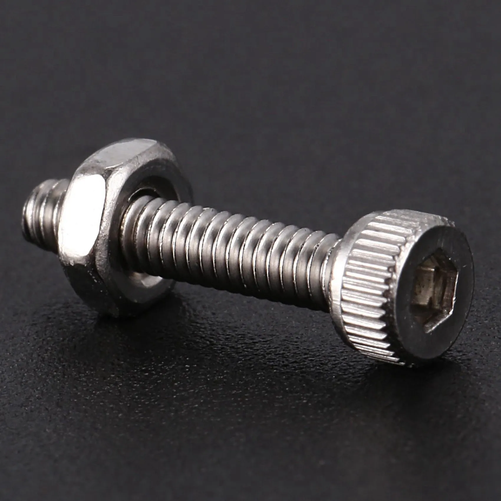 

ABRW-100Set M2x10mm Винты с шестигранной головкой и накатанной головкой Болты Гайка