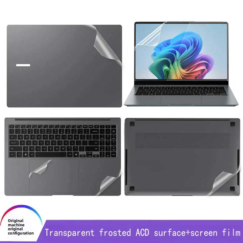 Suitable for 16-inch Samsung Galaxy Book 5/4/3 Pro 360 16 computer sticker transparent frosted case skin vinyl protective film