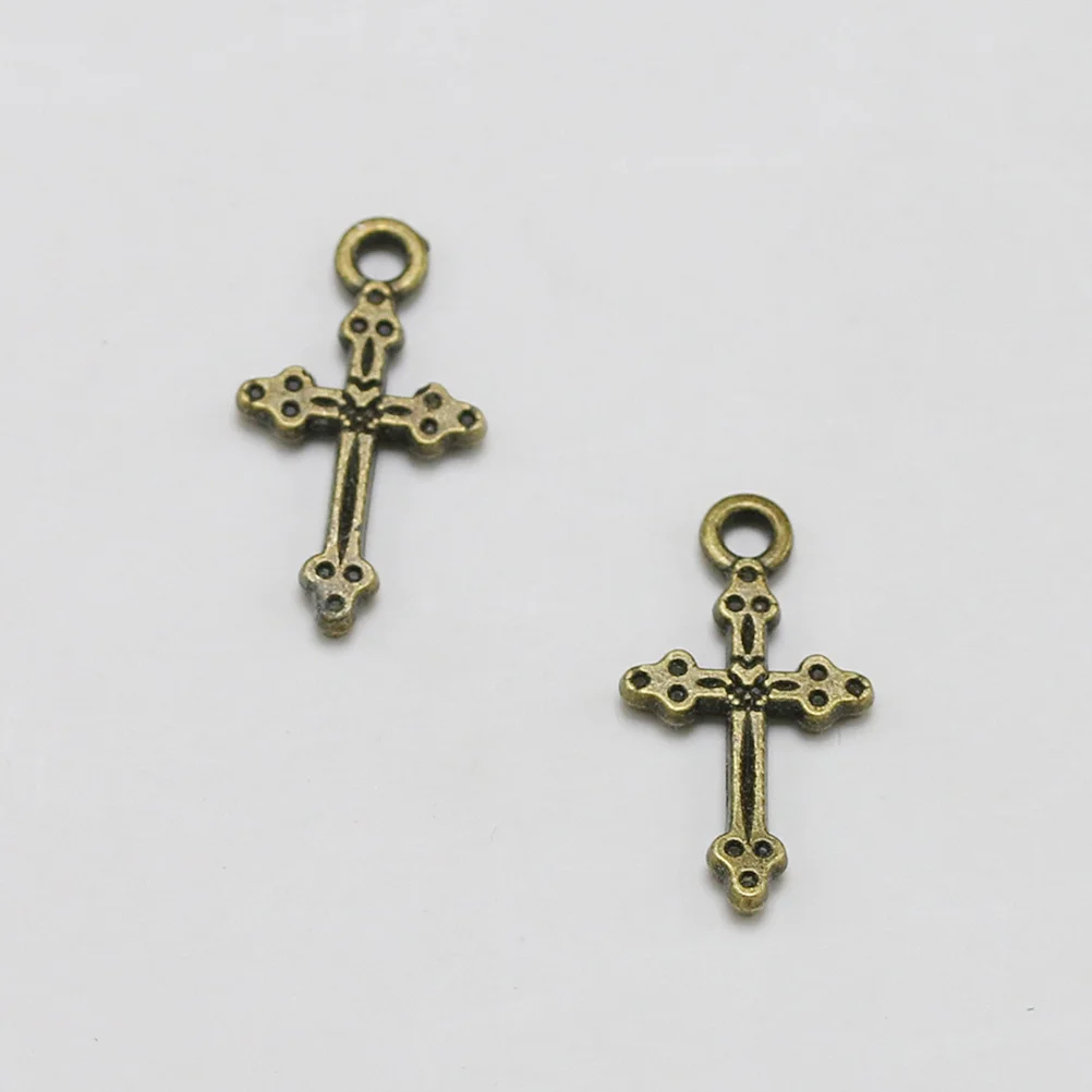 

10Pcs Alloy Pendants Charms DIY Jewelry Making Necklace Bracelet Keychain Sweater Chain Anklet Bronze Durable DIY Pendant Charms