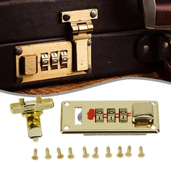 1Set Right/Left Combination Lock Luggage Lock Suitcase Lock Anti-Theft Code Lock Iron Password Lock Home Hardware Accessories