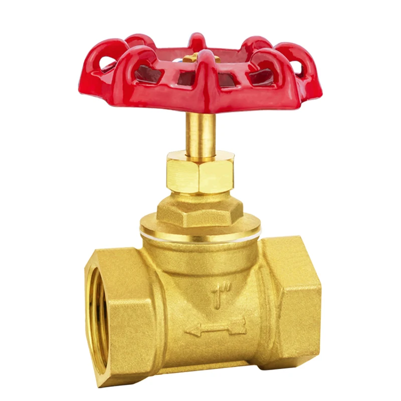 

TMOK 1/2" 3/4"1‘’ Female To Female Thread Two Way Brass gate valves DN15 20 25 Ball Switch Cut-off Valve Internal Gate valves