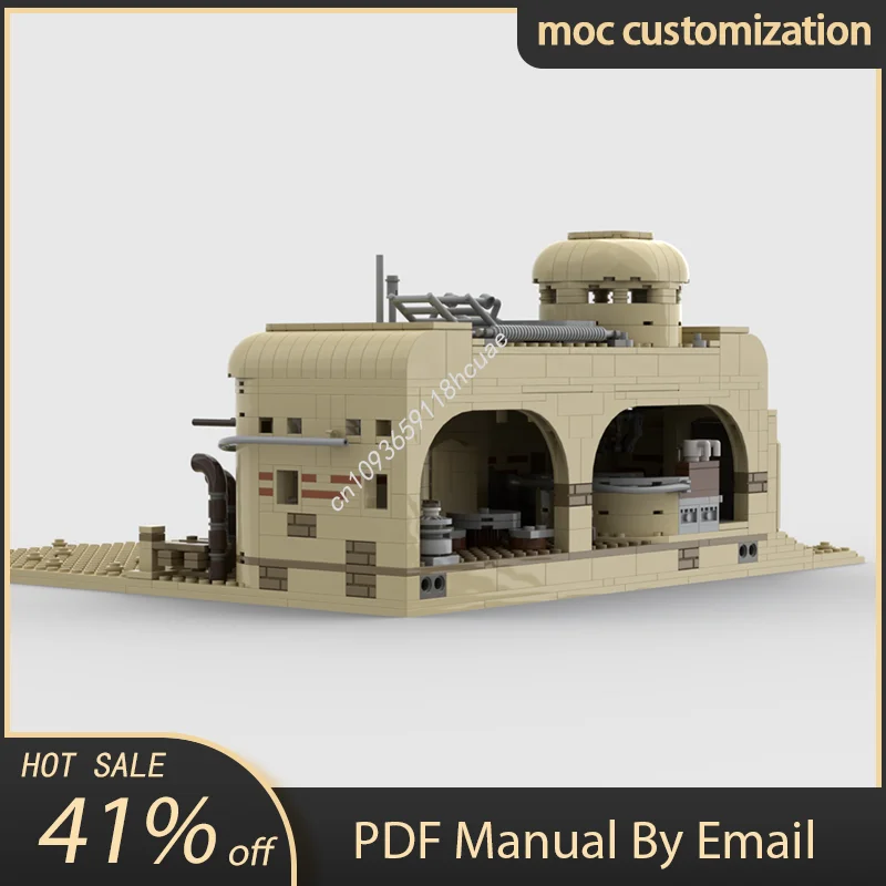 

1119 шт. MOC Mos Pelgo Cantina Star Battle Модель Строительный блок Diy Творческая сборка Развивающие кирпичи Игрушки Kid Gif