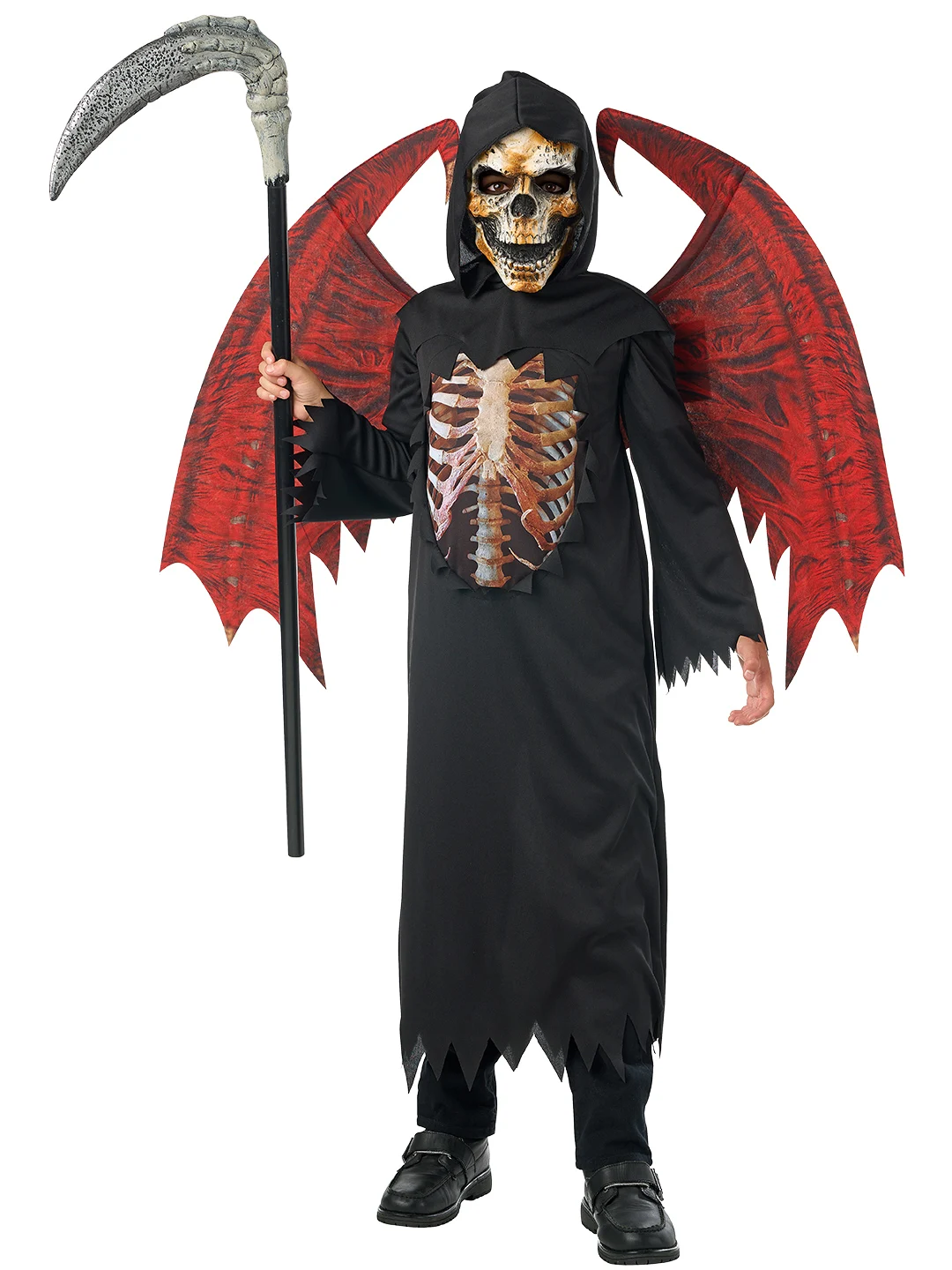 Halloween Kinderpodiumkostuum Rode Duivel Zombie Set Jongensoutfit Devili Outfit Polyestervezel 00%