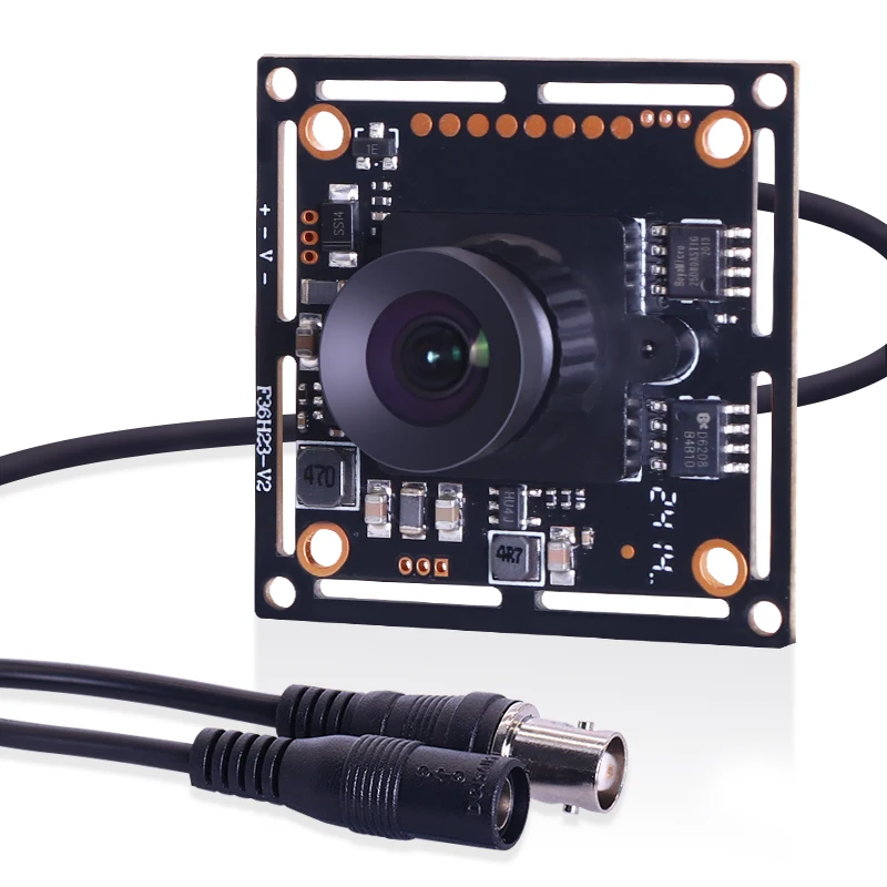 

2MP 3mm 90degree distortionless 1080P IMX323 AHD Camera 4 in1 AHD/TVI/CVI/CVBS PCBA Camera Module
