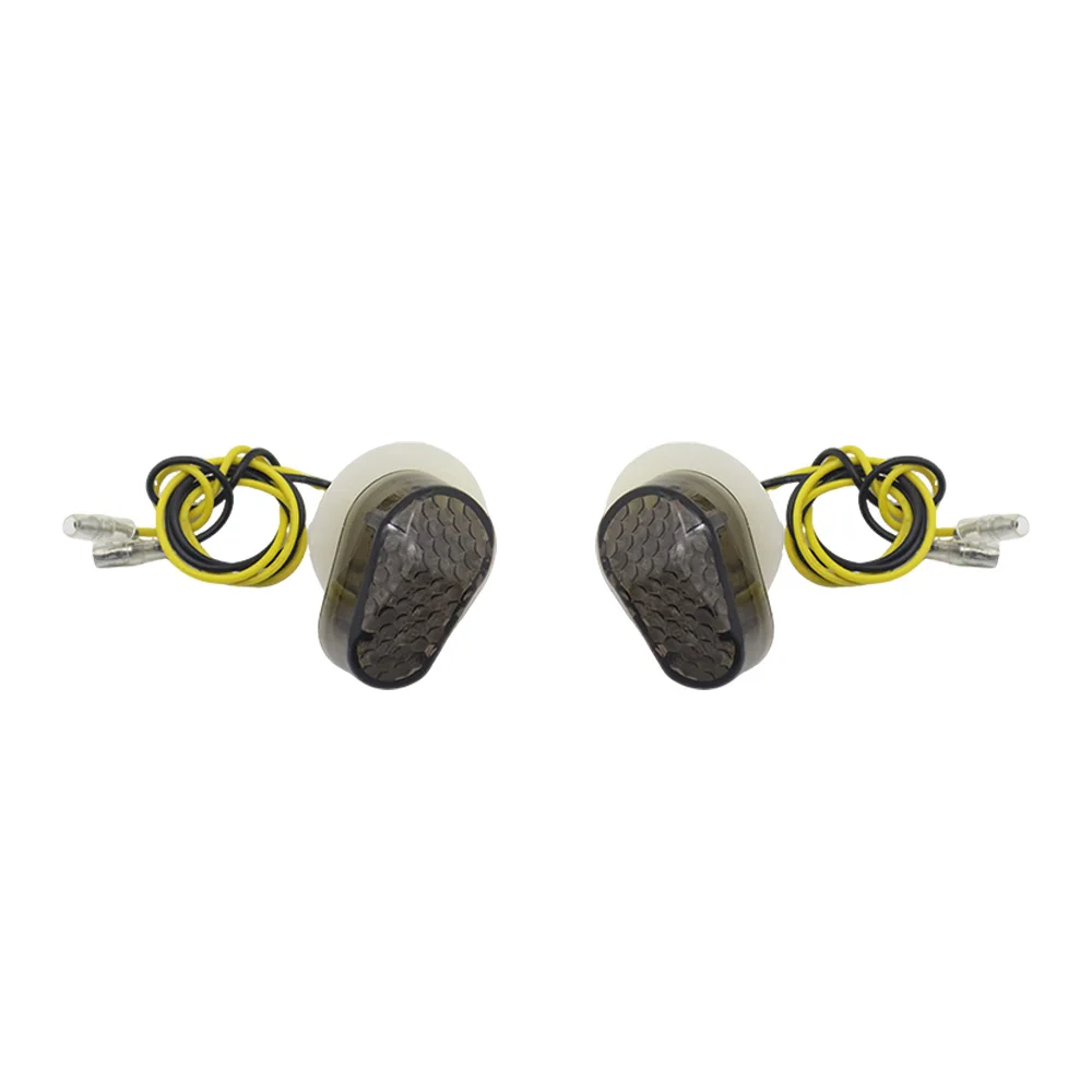 Motorcycle Turn Signal Flush Mount LED Indicator Light Moto Flashing for Yamaha FZ09 FZ1 FZ6 FZ6R TMAX YZF R1 YZF R6 YZF R6S