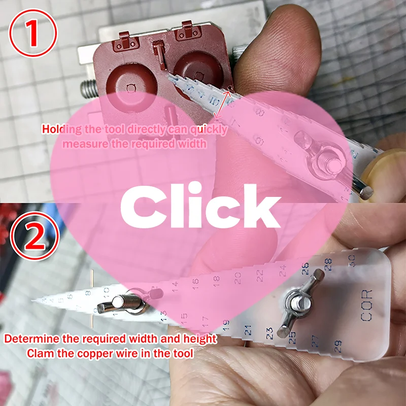 DIY Rod Handle Bender Metal Tube Bender With Scale Ideal For Model Making Handrails Crafting Tool Rod Copper Bender Model