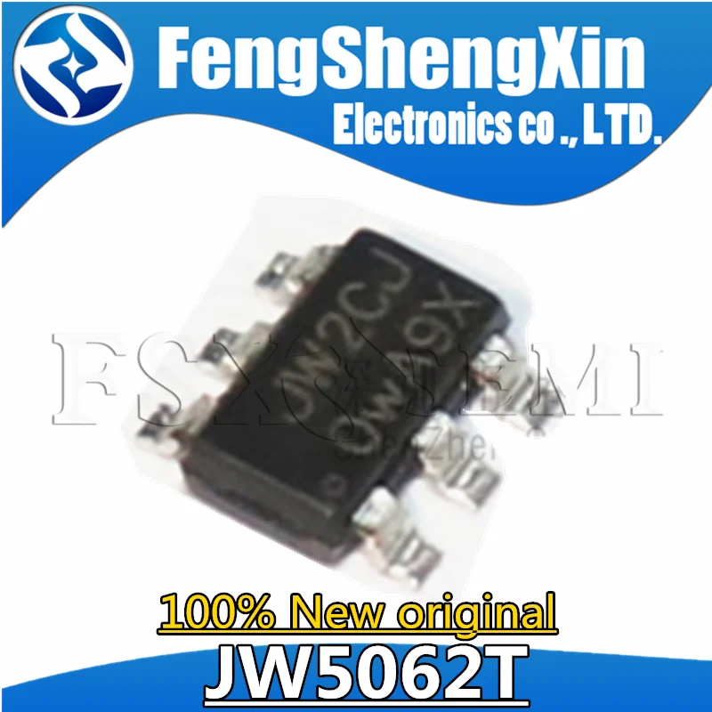 10pcs JW5062TTSOTB JW5062T JW2DJ JW2CJ JW2 SOT23-6 Synchronous step-down converter