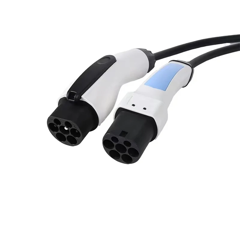 EV Charging Cable 32A Electric car vehicle iec62196 Type 2 to GBT 11KW 3Phase 22KW extension chargers 5M