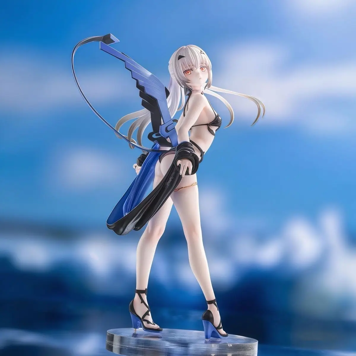 Figura de Fate/Grand Order de 21cm, Caballero de hadas Lancelot Melusine, chica de Anime, figura de acción de Pvc, juguete, estatua de juego, modelo de colección para adultos