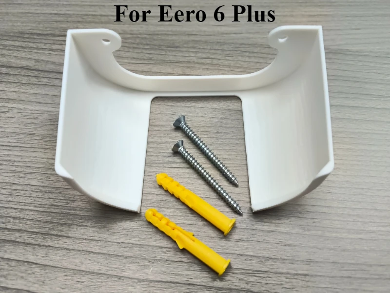 1/2pcs Wall Mount Bracket for Eero 6 / 6 Plus / 6 Pro / 6E Mounting Cradle Holder