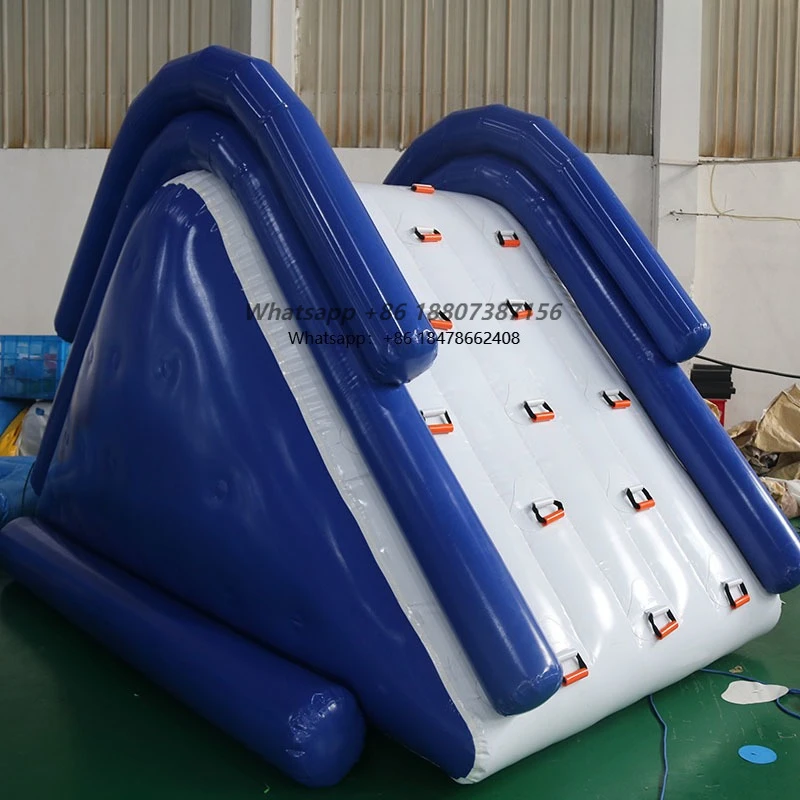 Large Inflatable Water Park Obstacle Course Water Slide with PVC Material Factory Direct Sale