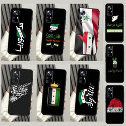 Syrian Revolution Flag Phone Case For Xiaomi 12T Pro 11T 11 12 13 Lite Cover For POCO F5 X5 X3 Pro M5 F3 F4 X4 GT