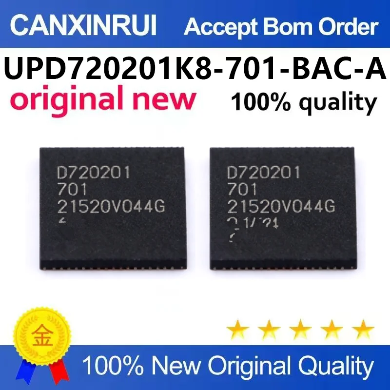 (5pcs-100pcs)Brand new original UPD720201K8-701-BAC-A USB conversion controller chip