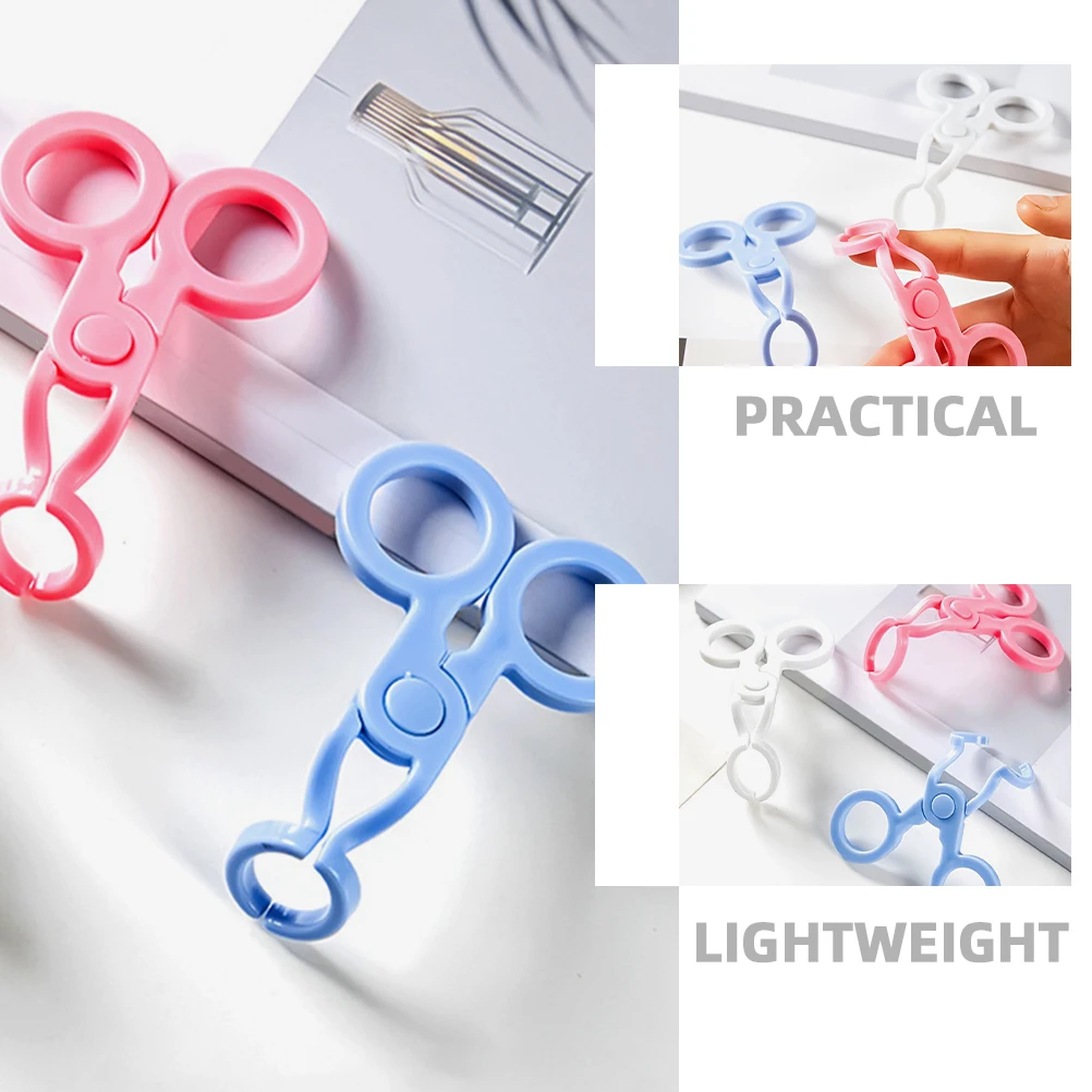 

6pcs Eyelid Opener Tools Comfortable Easy to Clean Hard Remover Lenses Tweezers Clips Clamps Accessories