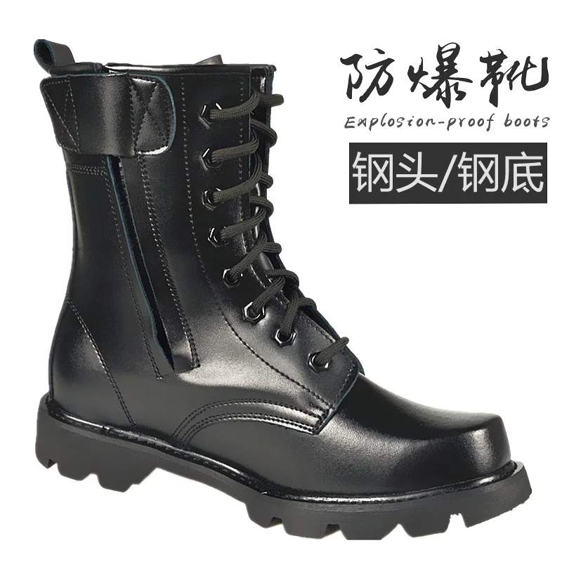 

Men's Boots Safety Shoes Steel Toe Shoes Puncture-proof Waterproof Non-slip Work Shoes Plus Velvet Warm Men's Security Boots