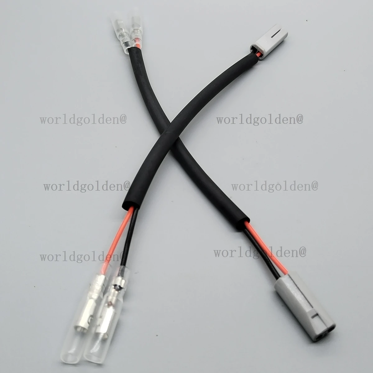 Turn Signal & License Plate Light Harness Plug car connector for Universal Vehicles Front Rear Flasher Adapter Replacement