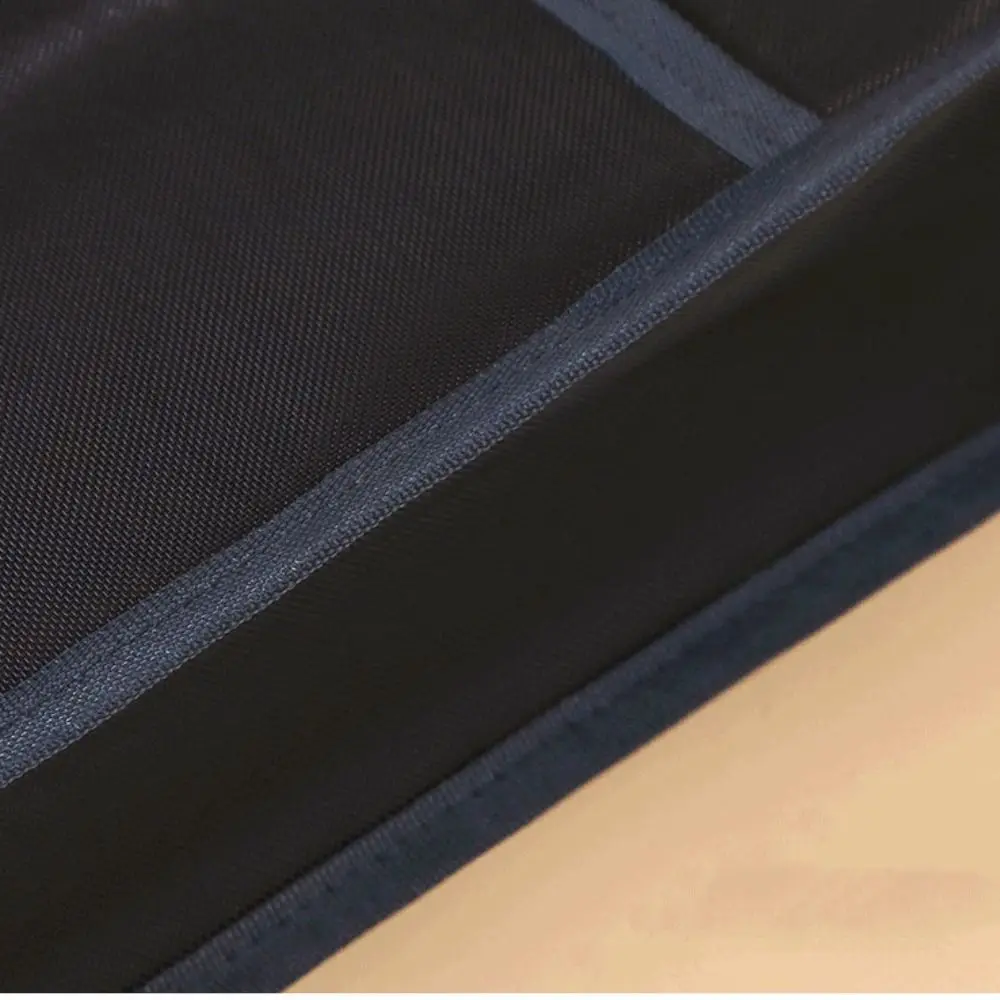 Lightweight Mesh Handbags Large Capacity Solid Color Canvas Tote Bags Reusable School Supplies Student Book Shoulder Bag Student