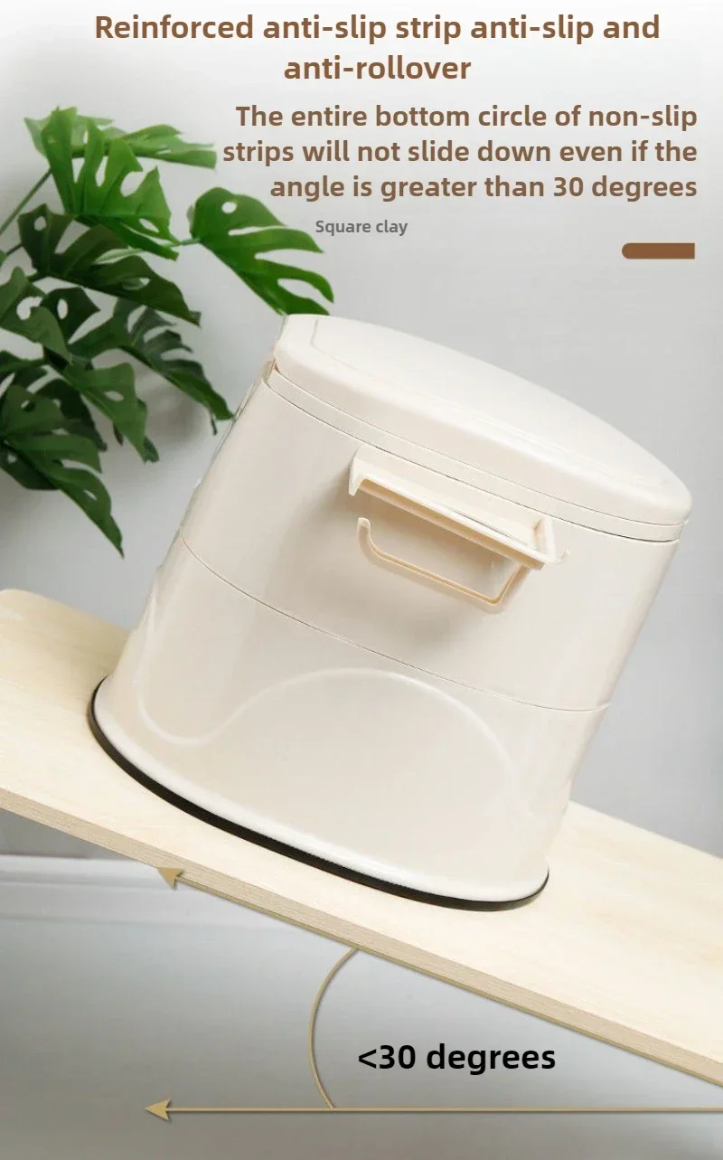 Portable Adult Toilet Chair Plastic Toilet Indoor Spittoon Home Camping Equipment Mobile Toilet for The Elderly Pregna