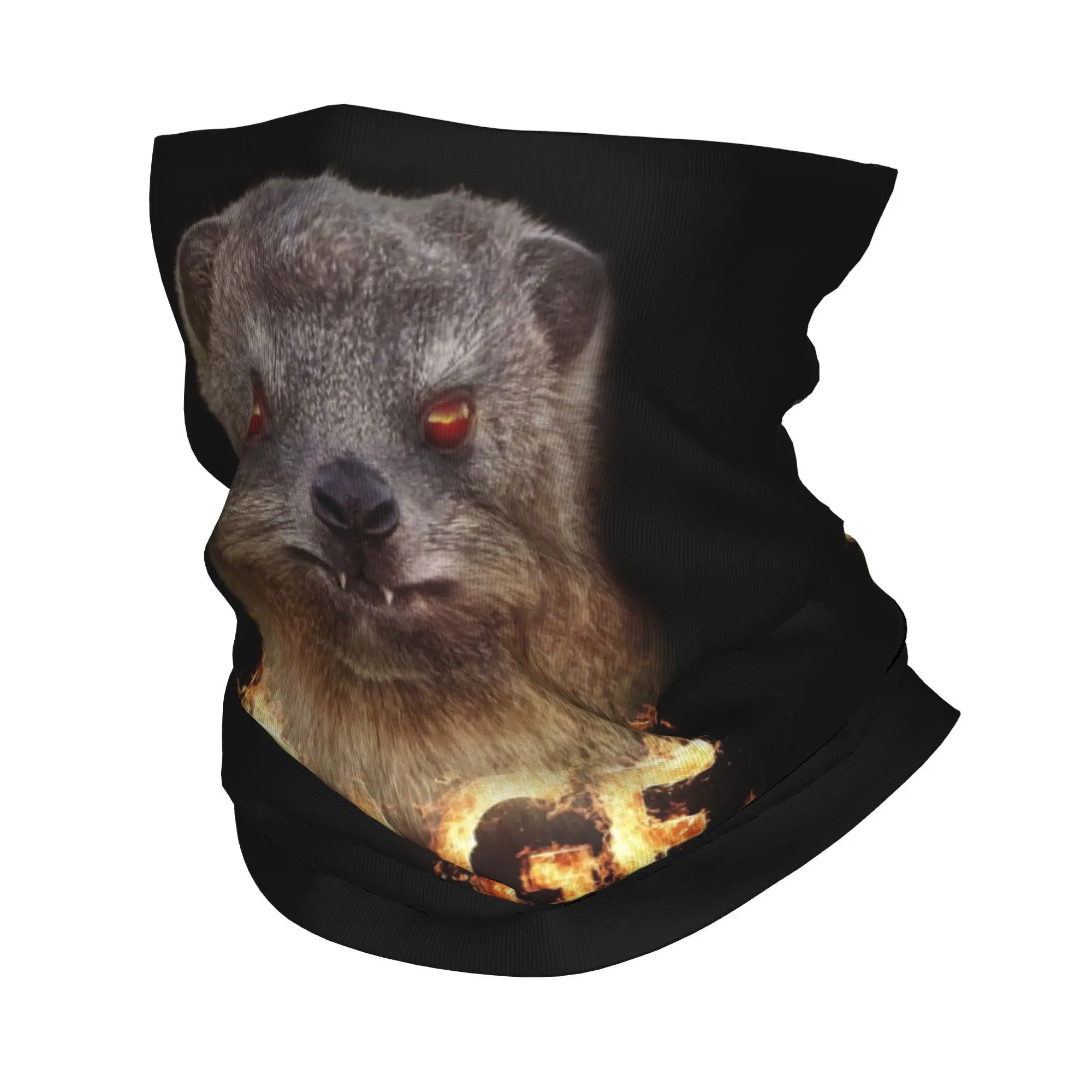 Rage Rock Hyrax In Flames бандана на шею шарф с принтом многофункциональная Балаклава для бега для мужчин женщин взрослых ветрозащитная