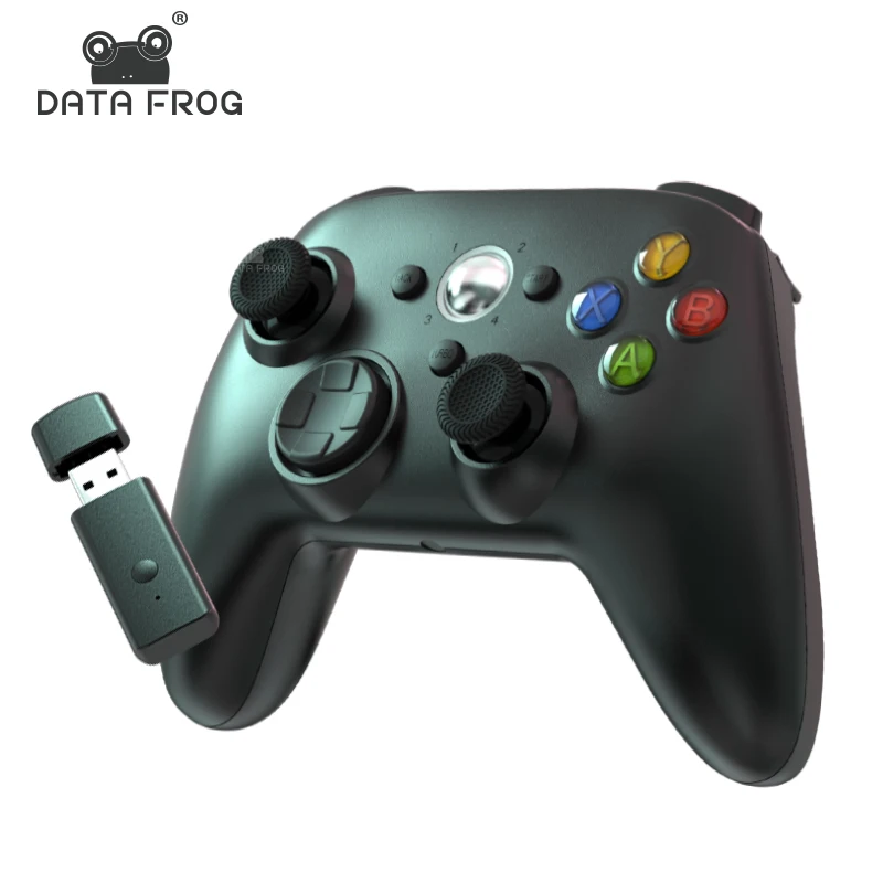 وحدة تحكم لاسلكية/سلكية لوحدة تحكم ألعاب Xbox 360 مع توربو مزدوج الاهتزاز متوافق مع Xbox 360/360 Slim ونافذة الكمبيوتر