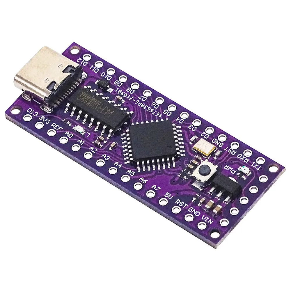 placa-de-circuito-de-substituicao-lgt8f328p-lqfp32-minievb-type-c-micro-usb-substituir-nano-v30-para-arduino