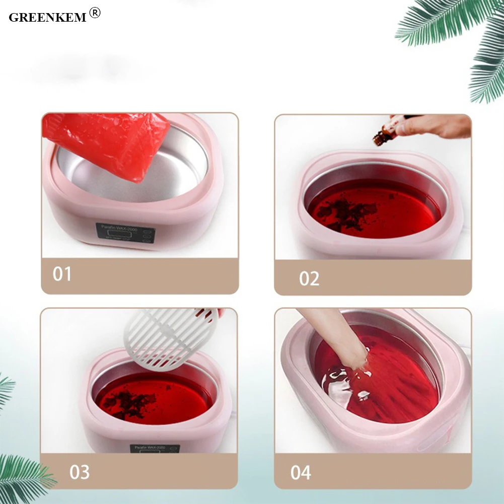 Macchina per cera di paraffina per maschera per mani e piedi Macchina per sciogliere la cera Scaldacera per salone di bellezza Spa Scaldacera per cera