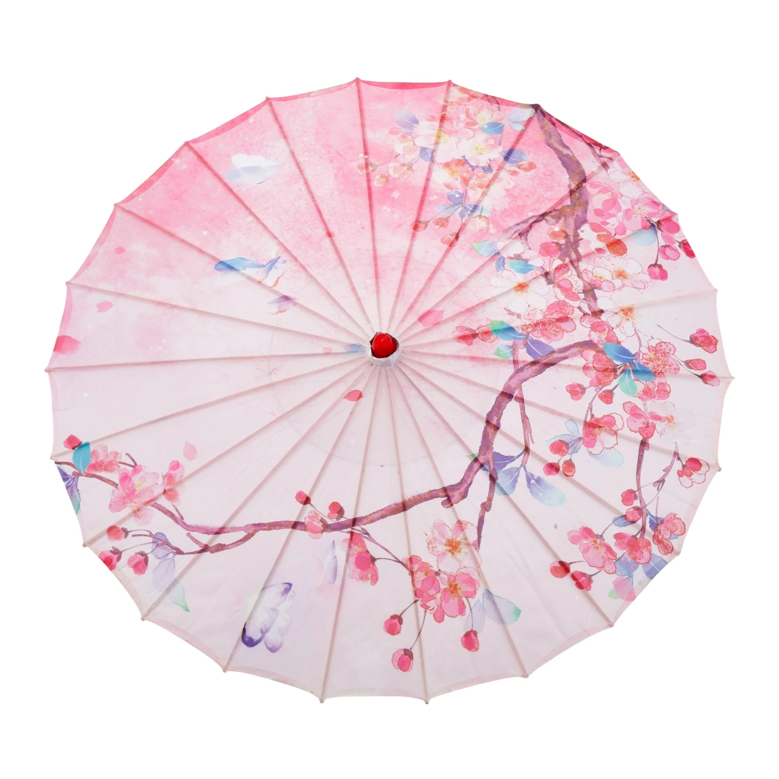

Handmade Chinese Umbrella Oiled Paper Parasol Art Dance Umbrella with Bamboo Stick for Wedding Party Stage