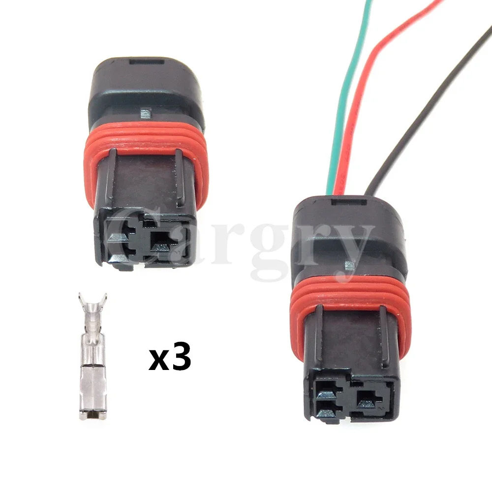 

1 Set 3P 1.5 Series AC Assembly Automobile Camshaft Sensor Waterproof Connector Car Wiring Terminal Socket Auto Accessories