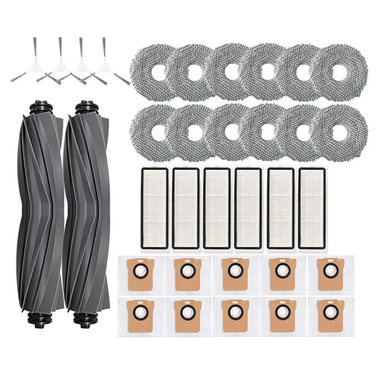 

For Xiaomi Robot Vacuum X20 + / X20 Plus Dust Bags Mop Cloth Accessories Main Side Brush Hepa Filter Replacement Parts