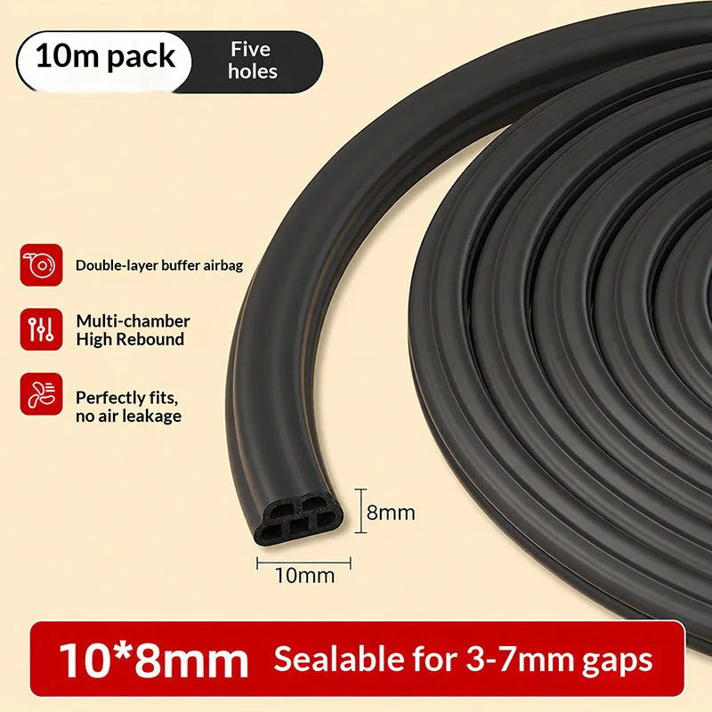 Anti-theft door entrance door gap seal strip sound insulation ultra quiet bedroom door frame anti-collision gap strip window win