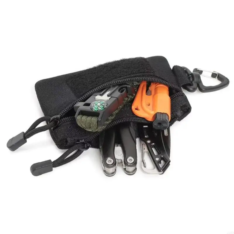 

Nylon Tactic Belt Wallets Waist Tool Bag Waist Pack for Camping Enthusiasts and Hunter Essential 24BD