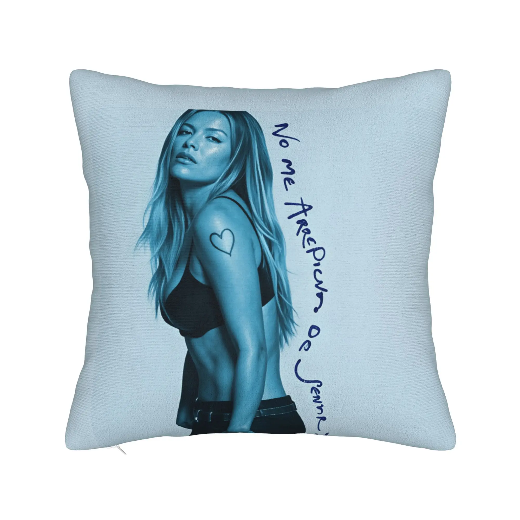 No Me Arrepiento De Sentir Tanto Karols G Pillowcases  Funny Pillow Case For Office Car Home Decor Comfy Pillow Cover