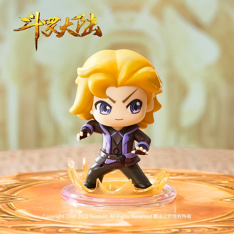 Soul Land Player Versus Playe Mysterious Blind Box Anime Action Figures Tang San Xiao Wu Seven Strange Animated Kids Gift Toys