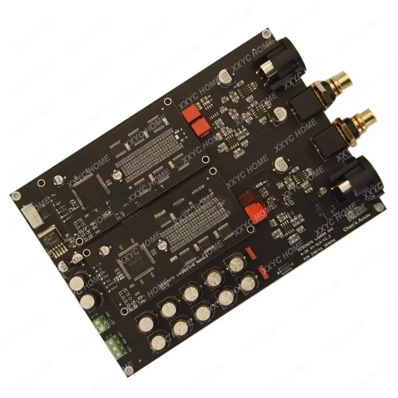 

R-2R XY-SLR Complementary Resistor Ladder Differential Balanced Decoding I2S Input DAC Board For HiFi Amplifier