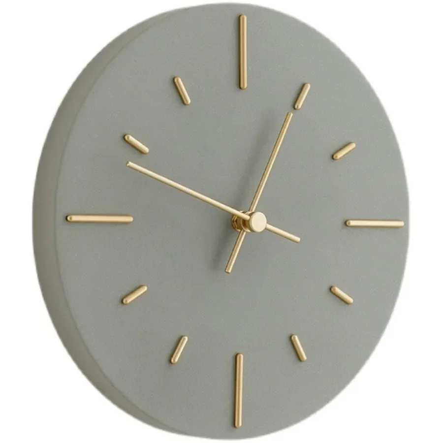 Gift Decoration Wall Clock Home Elegant Hands Unique Pieces Wall Clock Living Room Art Gold Fashion Nordic Chambre Wall Decor