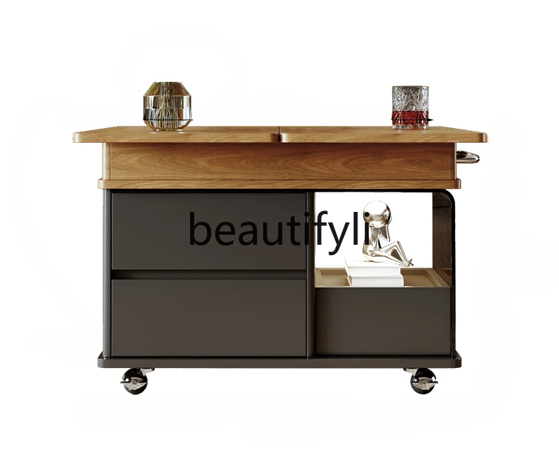 

Movable coffee table, living room trolley, high-end sofa, side cabinet, small table that can be lifted and lowered