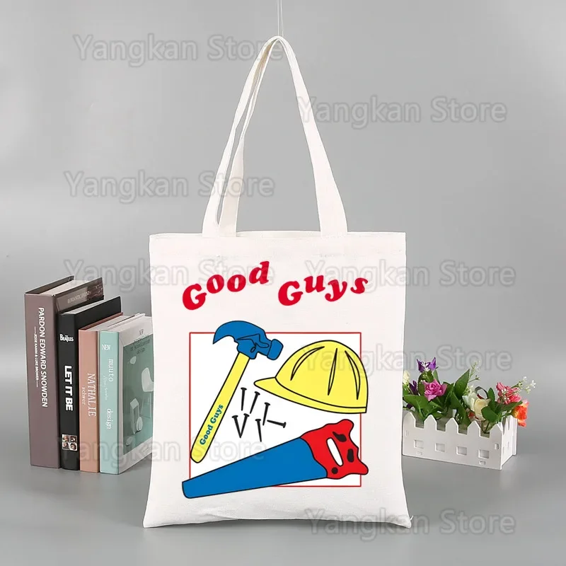 Chucky Good Guys Child's Play Hand Bags For Women Ladies Shopping Handbag Print Large Capacity Bag Casual Large