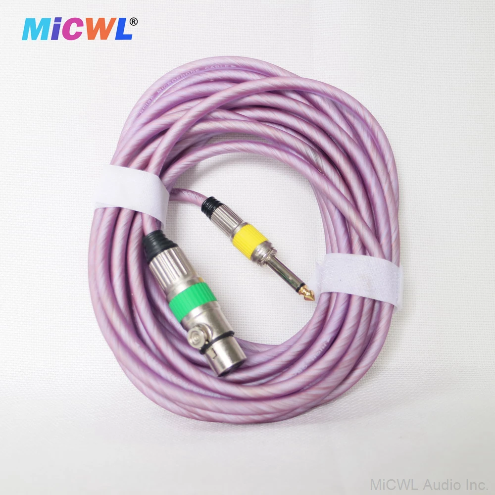 MiCWL D5 Cardioid Vocal Dynamic Handheld Wired Microphone Stage Performance Karaoke Sing Recording Strong XLR Cable Bag Clip