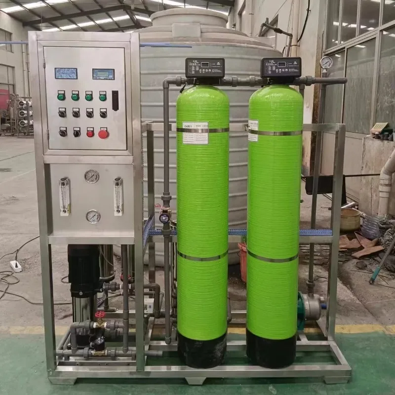 1000LPH Reverse Osmosis Plant For Food Processing Industry SUS304 Stainless Steel Water Purifier Unit