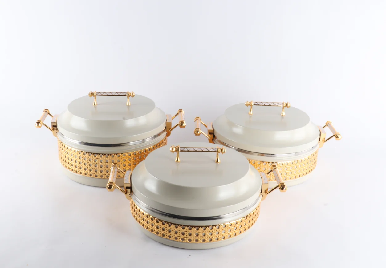 Classic 3PCS 3.5L+4.5L+5.5L Food Warmers MOQ 1 SET Food Warmer Insulated For Ramadan