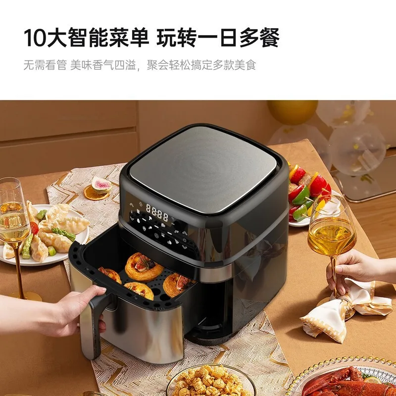 O-Deer Air Fryer, New Household Large Capacity Multifunctional Smart Oil-Free