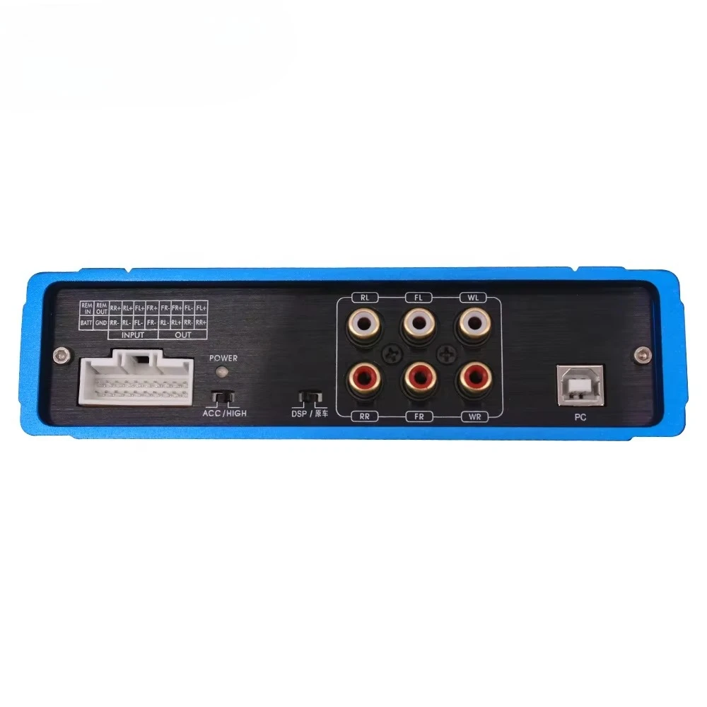 Hot Selling 31 EQ Car Audio Amplifier Processor Stereo DSP Car Amplifier Support Computer / Android Phone