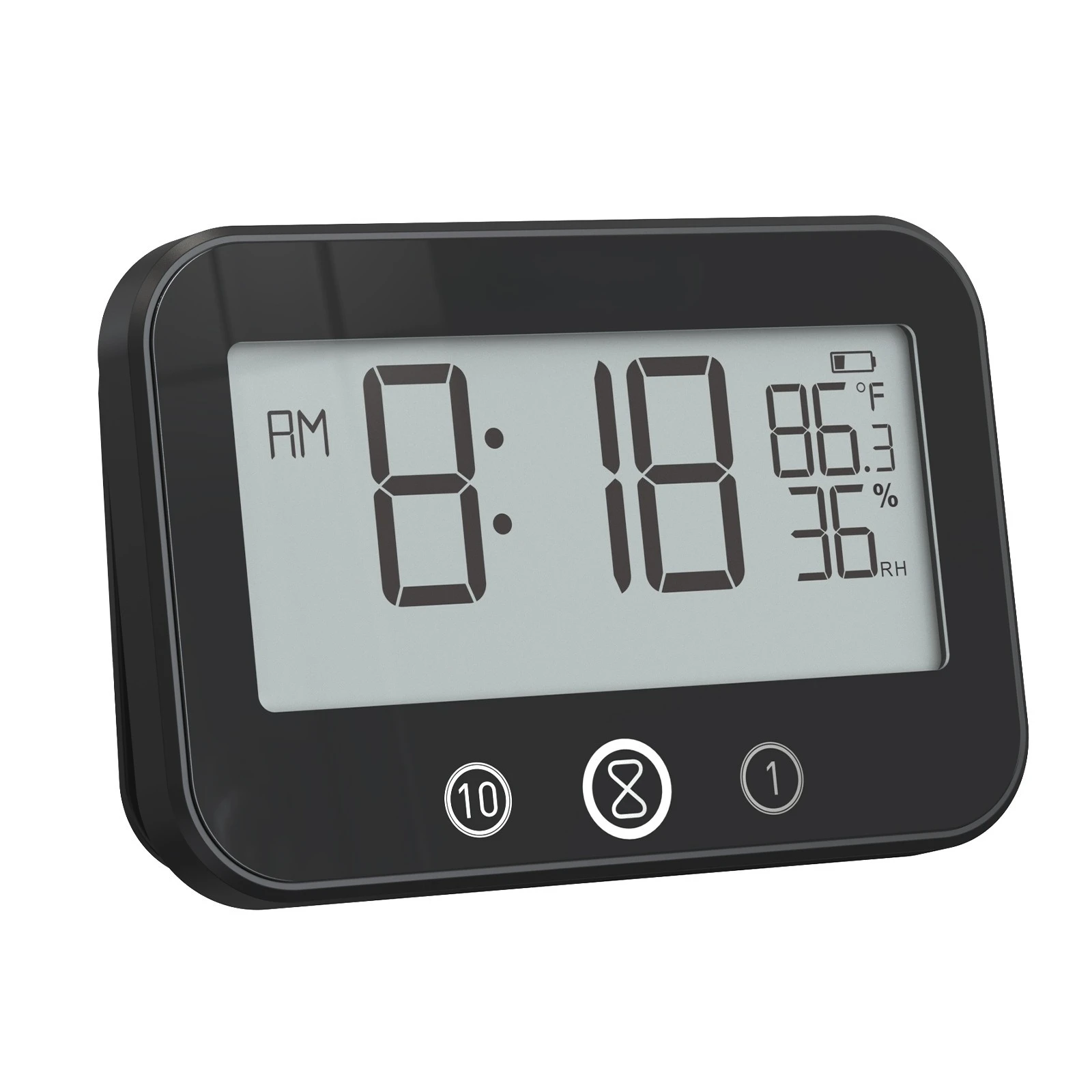 Cross-border multi-function electronic thermometer Bathroom clock with countdown function Alarm reminder