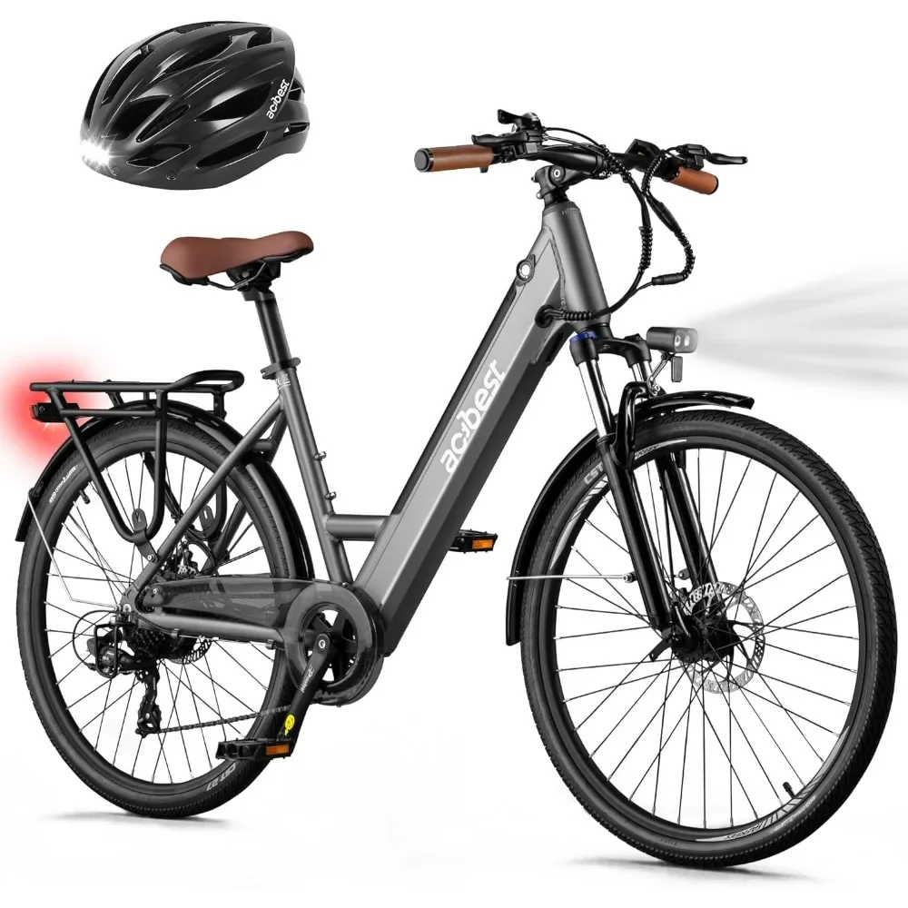 

Electric Bike for Adults - 468Wh Removable Battery, 26 Inch Step Thru Electric Bicycle, 350W(Peak 500W) Brushless Motor