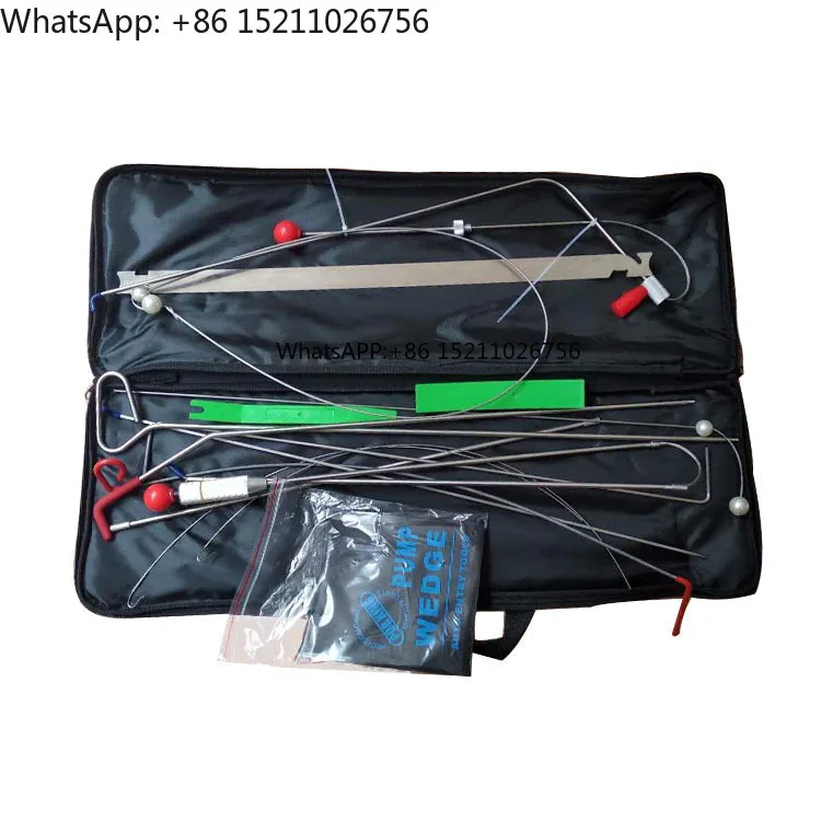 

Auto Car Kit with Long Reach Grabber Auto Air Wedge Tools Pump Locksmith Car Vehicle Door Tools Kits