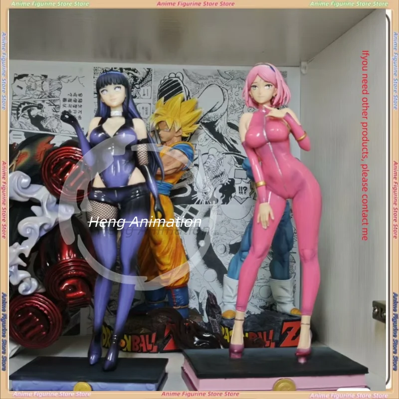 

【August Stock】Naruto Naruto Glue Coat Hinata Figure Hinata Statue Ornament