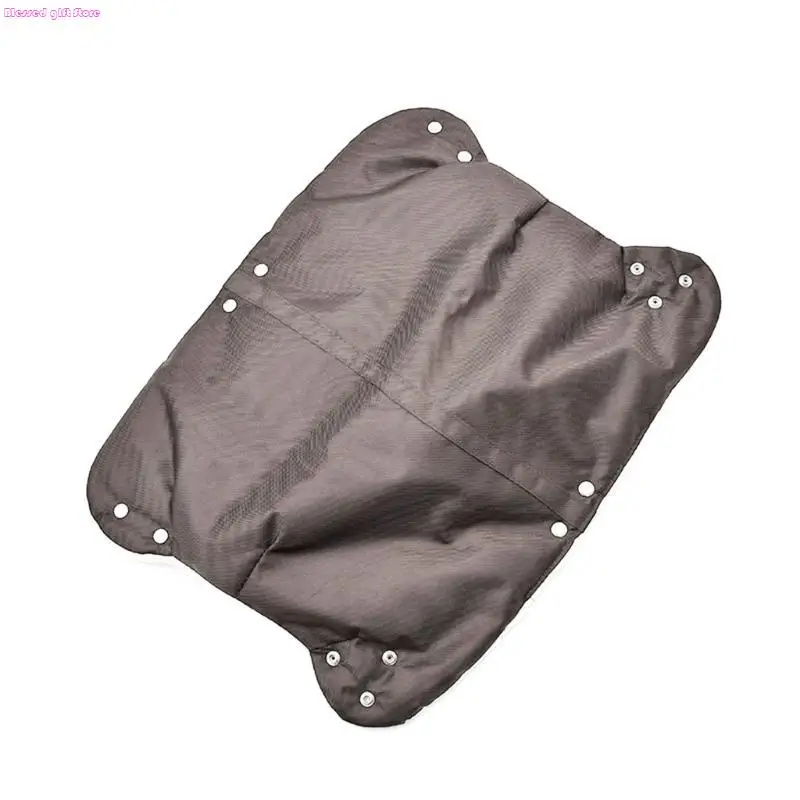 D0JC Fleece lined Stroller Hand WarmerWindproof Stroller Hand Muff  Stroller Hand Protector Embraces the Cold with Comfort