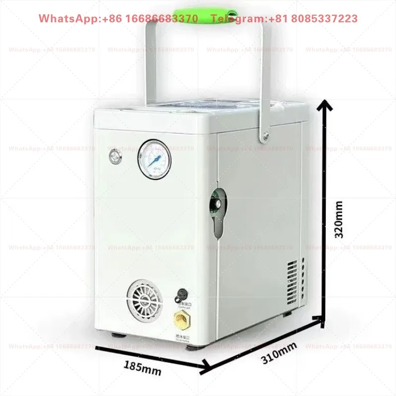 9kg Portable Mini Dry Ice Blaster Small Dry Ice Cleaning Machine For Auto Engine Component Washing Tools