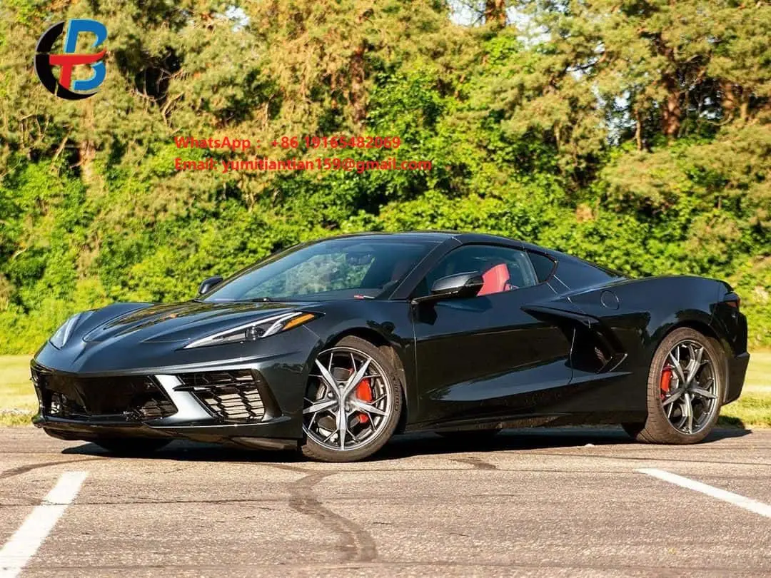 Most Popular Real Carbon Fiber Body Kit Hood Front Lip Wind Blade Rear Diffuser for Chevrolet for Corvette C8