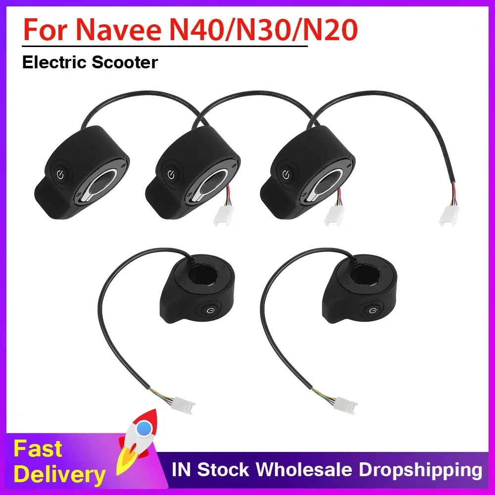 Throttle for Navee N40/N30/N20 Throttle Accelerator Spare Parts KickScooter Electric Scooter Finger Accelerator Accessories